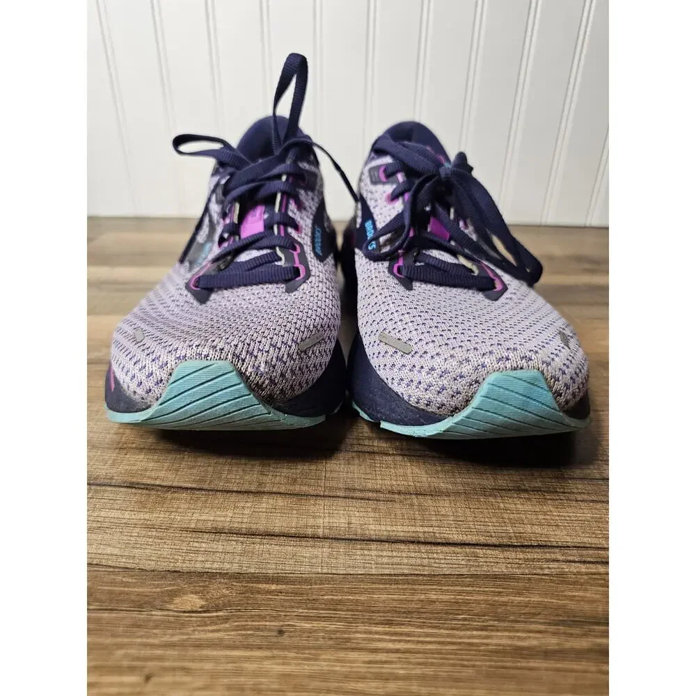 Brooks Adrenaline GTS 22 Running‎ Shoes Womens Size 10 Blue Purple 1203531B514